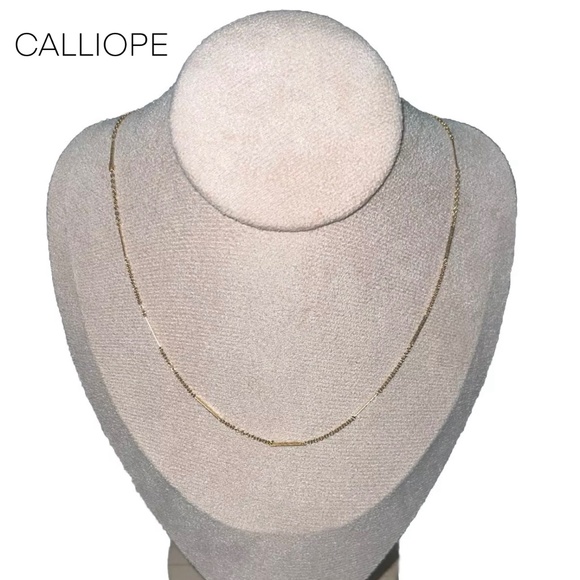 Custom 14K Gold Necklaces 16-24 Inches - Minimalistic, Dainty, Handmade Jewelry - Picture 1 of 9